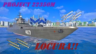 LA MEJOR FRAGATA DE MW UNO DE LOS MEJORES BUQUES PROJECT 22350M LLEGA FUERTE  Modern Warships [upl. by Derf]