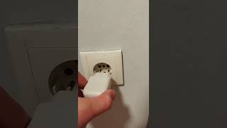 How to plug charger in the wall socket  plug charger howto viralvideo viralshorts [upl. by Joela]