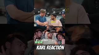 KARL REACTION 🚫 MR BEAST ❌ MONEY BEAST ✅ CARRYMINATI 🚫 carryminati mrbeast trending shorts [upl. by Kernan]