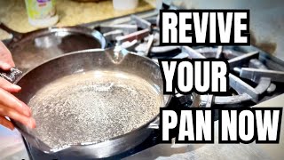 MustKnow Steps for Restoring Your Cast Iron Pan  Christian Homemaking [upl. by Terces806]