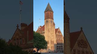 Albany City Hall East Capital Park and New York State Capitol Albany New York [upl. by Enitnelav]