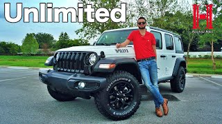 2021 Jeep Wrangler Willys  Interior Exterior  Full Review [upl. by Attena]