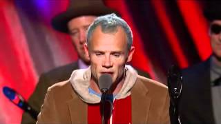 Red Hot Chili Peppers into the Rock And Roll Hall Of Fame  Part 2 The Chili Peppers speak [upl. by Roos]