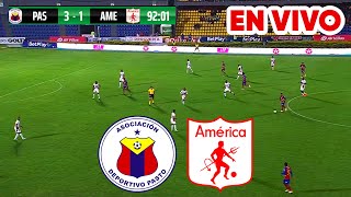 🔴 PASTO VS AMERICA PARTIDO DE HOY EN VIVO  FECHA 17 LIGA BETPLAY DIMAYOR II 2024 [upl. by Elga]