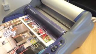 GBC Ultima 35 Ezload Roll Laminator [upl. by Dory]