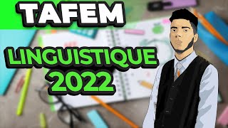 Linguistique Sémantique ✅ TAFEM 2023 🔥  Correction complète et 100 Correcte 📚 Préparation ENCG [upl. by Airod722]