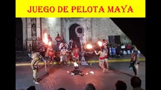 Juego de pelota maya  Desde Mérida Yucatán [upl. by Atineb]