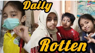 A daily normal routine school ma ay Dettol Waly  sister vlogs [upl. by Lodmilla]