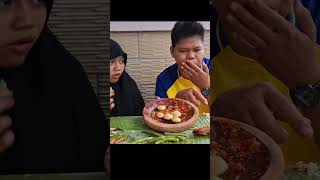 Gigi patah akibat makan jengkol mentah mukbang mukbangindonesiafood makan [upl. by Yssor]