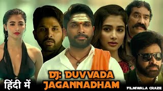 DJ Duvvada Jagannadham South Hindi Dubbed Movie Update amp Review  Allu Arjun Pooja Hegde [upl. by Assenov357]