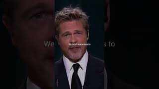 This speech from Brad Pitt will change your life [upl. by Greenstein919]