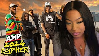 DAVIS HAD THE BEST VERSE AMP FRESHMAN CYPHER 2024 REACTION [upl. by Kciredorb]