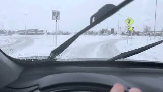 Michelin Cross Climate 2 driving in snow Part 3 Testing [upl. by Yknip]