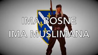 Ima Bosne Ima Muslimana  Bosnian War Song by National Radio [upl. by Prent787]