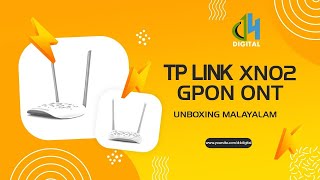 Tplink FTTH FIBER MODEM [upl. by Marola]