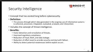 207 Security Intelligence [upl. by Loralie]