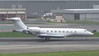 Private Gulfstream Aerospace GVI Gulfstream G650ER N999YY cn 9114 [upl. by Lewes]