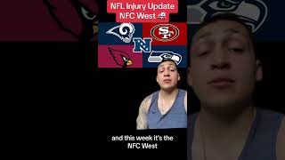 NFL Injury Update Key NFC West Player Updates amp Recovery Timelines [upl. by Kramer]