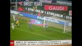 Fiorentina  Juventus 05 Serie A 20112012 28° Giornata [upl. by Gustav981]