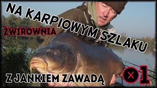 Na karpiowym szlaku z Jankiem Zawadą 1 Żwirownia [upl. by Ruosnam]