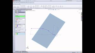 Lofting Tutorial Shoe Horn Solidworks [upl. by Delogu504]