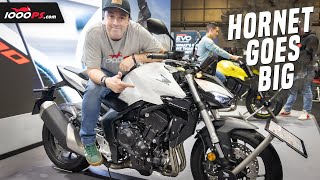 Honda CB 1000 Hornet  first look  Motorcycle Live Birmingham [upl. by Philis]