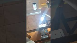 Magnetron at 17kW full power on CFLs experiment radiation [upl. by Cown132]