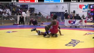 MFS 65 KG  Bebeto Yewah vs Chase Pami [upl. by Eirotal31]