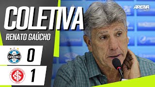 COLETIVA RENATO GAÚCHO  AO VIVO  Grêmio x Internacional  Brasileirão 2024 [upl. by Bornstein]