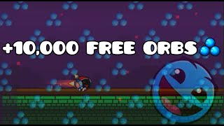 🔥10000 FREE ORBS on Geometry Dash 2024 [upl. by Aymik]