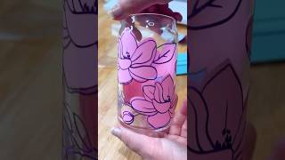 Make a Libby glass can full wrap cricut cricuttutorials teckwrap [upl. by Icnan816]