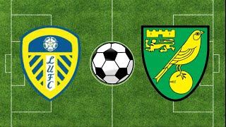 Leeds United vs Norwich Highlights Goals  Championship 202324 Playoffs  eFootball PES 2021 [upl. by Osterhus]