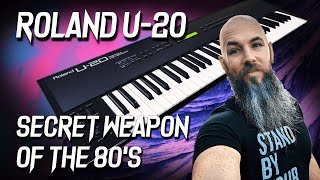 ROLAND U20  RSPCM Keyboard from 1988 Scum Night [upl. by Alexandrina661]