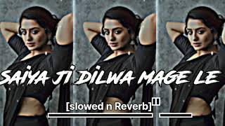 Saiya ji dilwa mage le gamcha bichaike Bhojpuri lofisong slowedReverb  trending song [upl. by Duster]