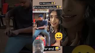 Bhai ne story Laga DiAashiqui mein teri reaction funny status funnyvideoshortsfeed trending come [upl. by Kilk]