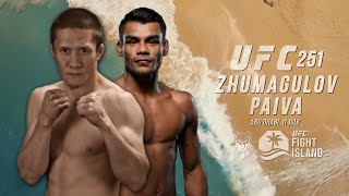 Zhalgas Zhumagulov  Raulian Paiva Promo UFC 251 [upl. by Anohr597]