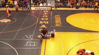 Plymouth High School vs Oostburg Mens Varsity Wrestling [upl. by Delmor]