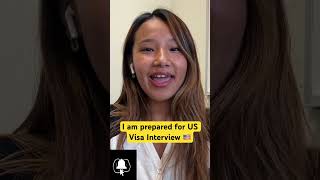 Get ready to go USA podcast collegeadmissions interview studyabroadusa shortsviral experiment [upl. by Noiramaj]