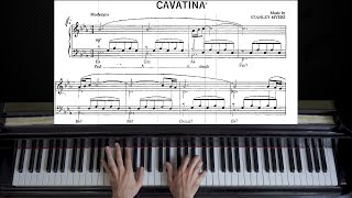 Stanley Myers quotCavatinaquot  Piano Tutorial [upl. by Eceela749]