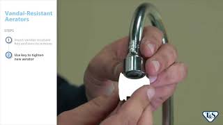 How To Replace A Faucet Aerator [upl. by Anilef130]