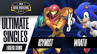 IcyMist Samus vs Wrath Sonic  Ultimate Singles Losers Semis  The Big House 11 [upl. by Adelina739]