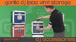 Gorilla DJ LP 100 Vinyl Record Box  Getinthemixcom [upl. by Lewie]