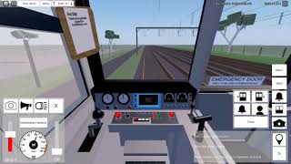 Roblox Trainways Western Line Express Arsenal to Alpha Junction [upl. by Ennaeilsel]