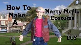 Make a DIY Marty Mcflys Costume Back To The Future 2 [upl. by Eunice]