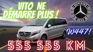 Problème démarrage Vito W447 mercedes [upl. by Onifled]