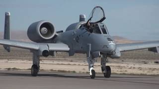 Aviation Nation 2011  A10 Thunderbolt II Demo [upl. by Atinhoj]