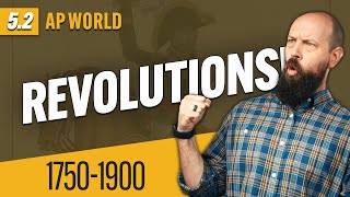 NATIONALISM and REVOLUTIONS 17501900 AP World History Review—Unit 5 Topic 2 [upl. by Ahsea]