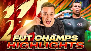 TIMED FINISHING IS THE WAY RANK 1 FIFA 22 FUT CHAMPS HIGHLIGHTS [upl. by Padriac]