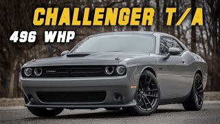 2017 Dodge Challenger TA Stage 2 Cam Package Dyno  496 whp [upl. by Jarnagin]