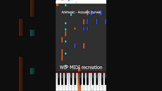 Animusic  Acoustic Curves MIDI flstudio music guitar [upl. by Arremat]